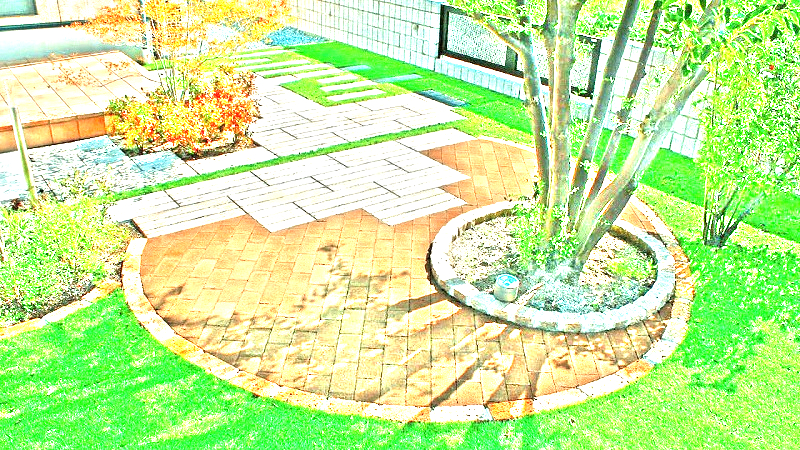 カエルは庭の警備員？