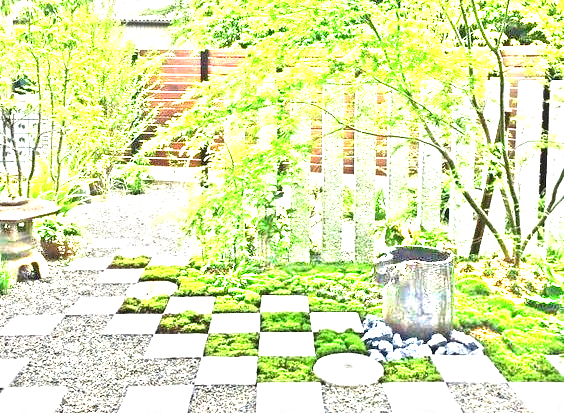 庭と人間のクセ