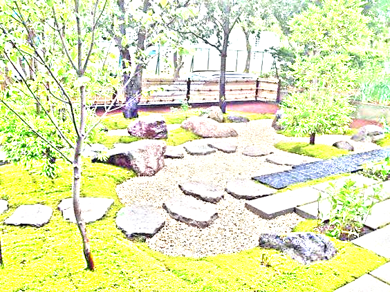 飛び石は“歩き方”をデザインしている